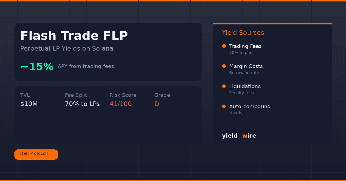 Flash Trade FLP: Perpetual LP Yields on Solana